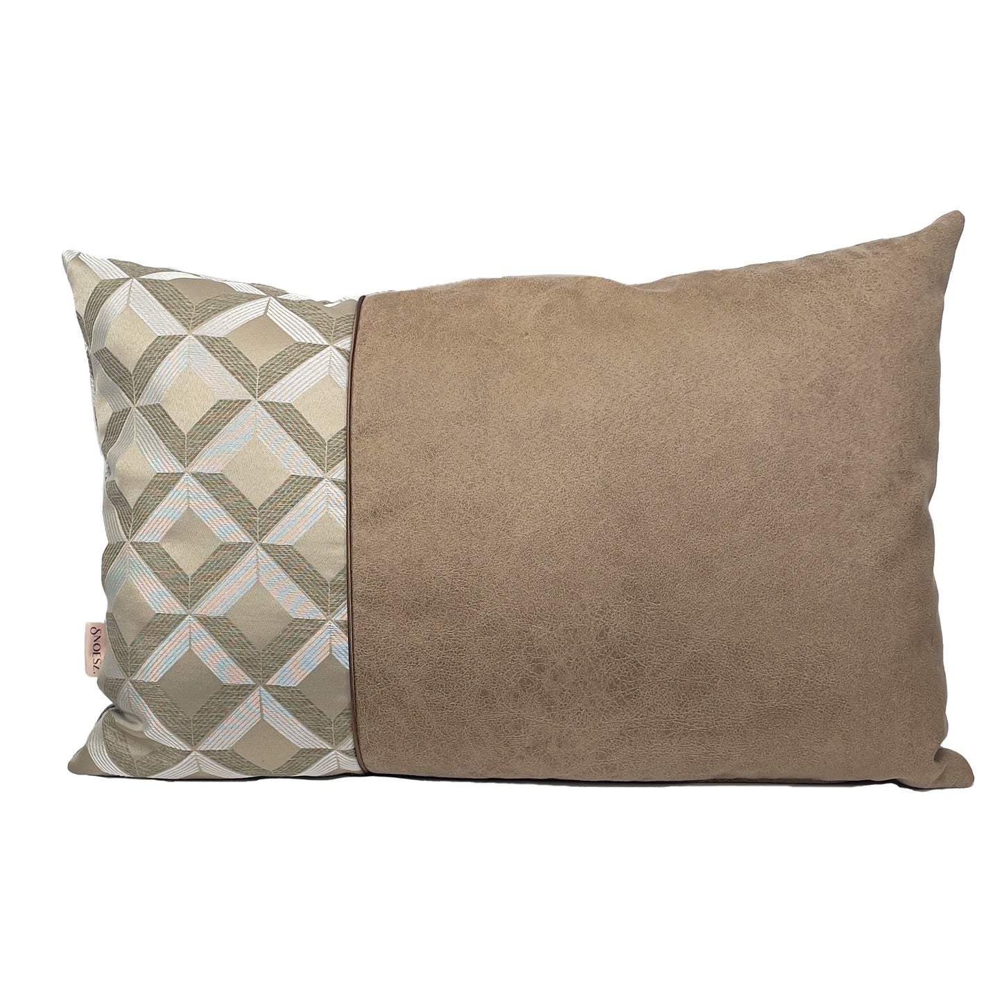 Leer/ Block Beige