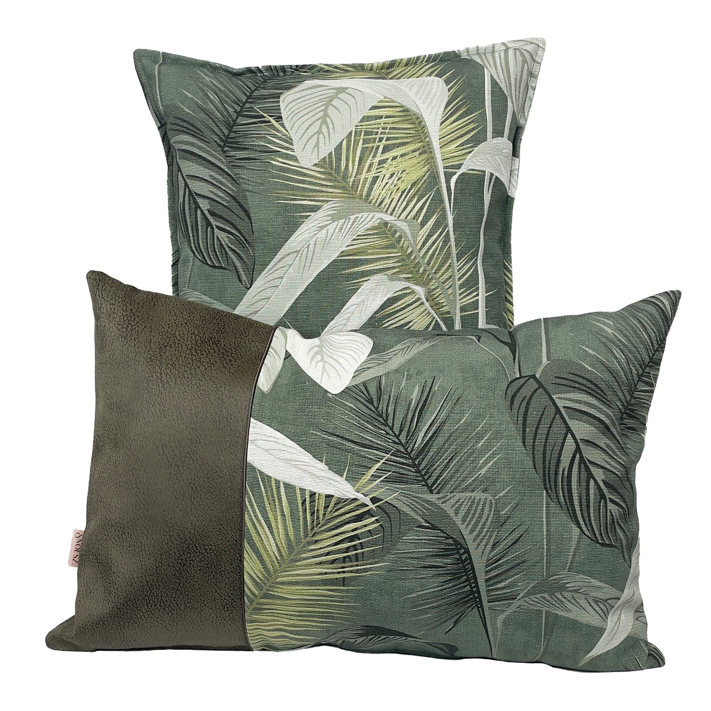 Blad Groen/ Leer