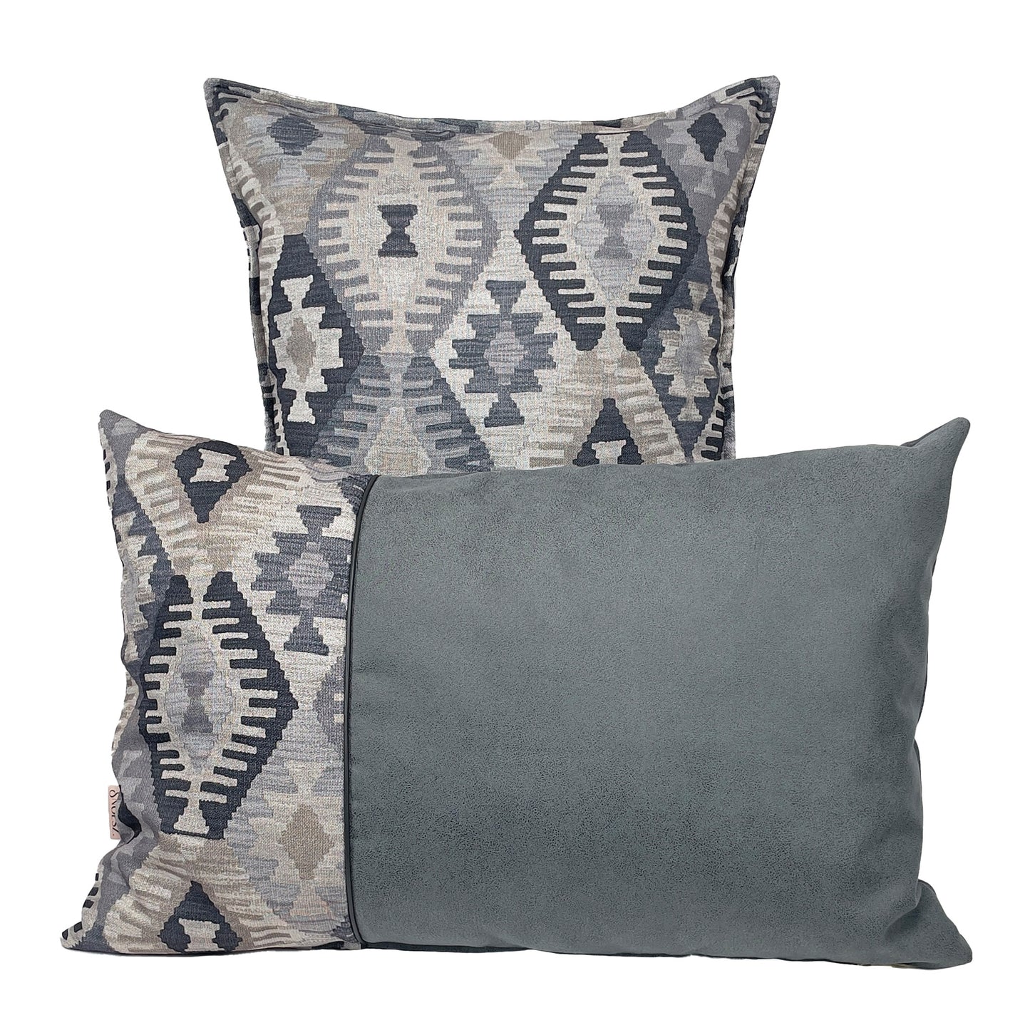 Leer/ Ruit Blauw