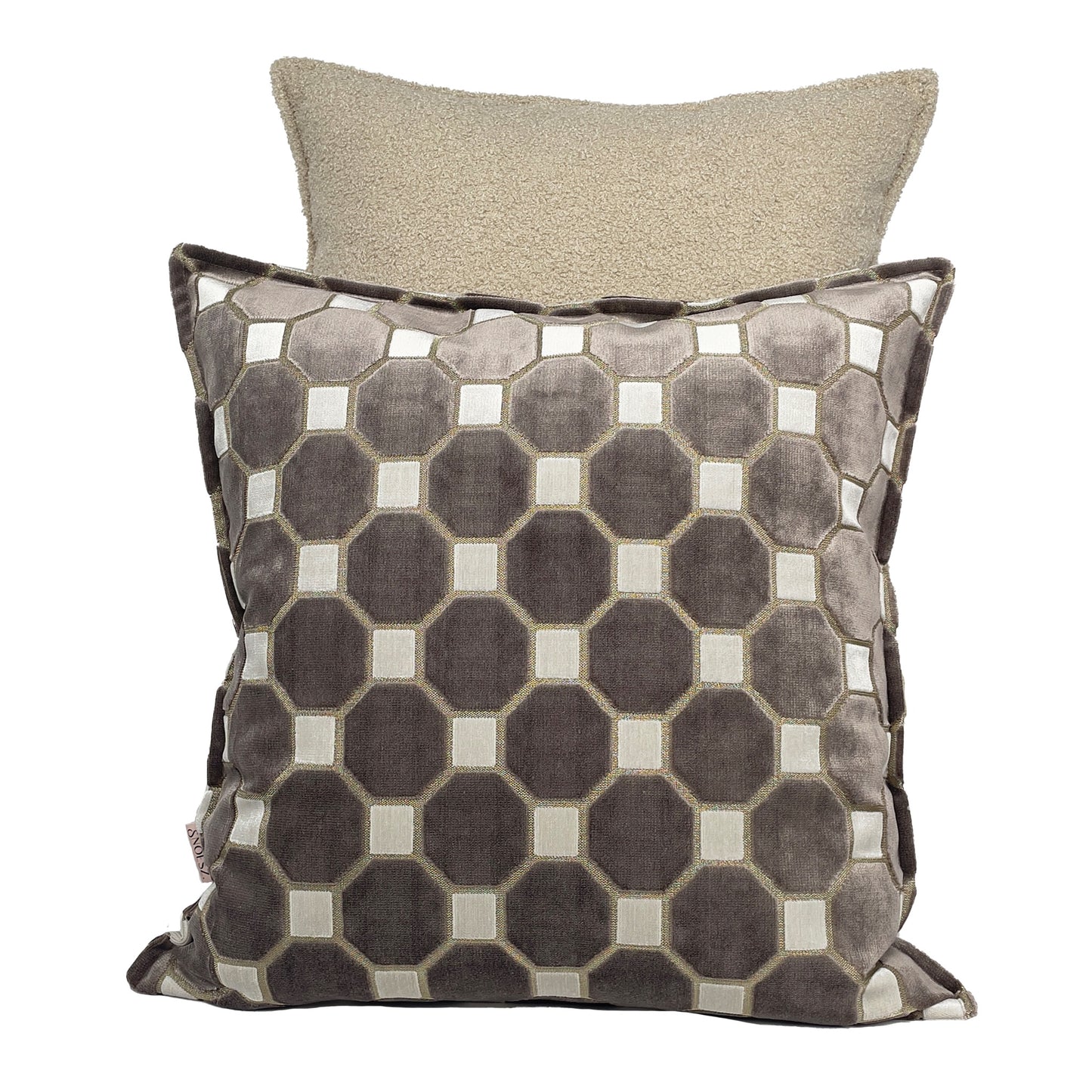 Octagoon patroon beige-creme 2
