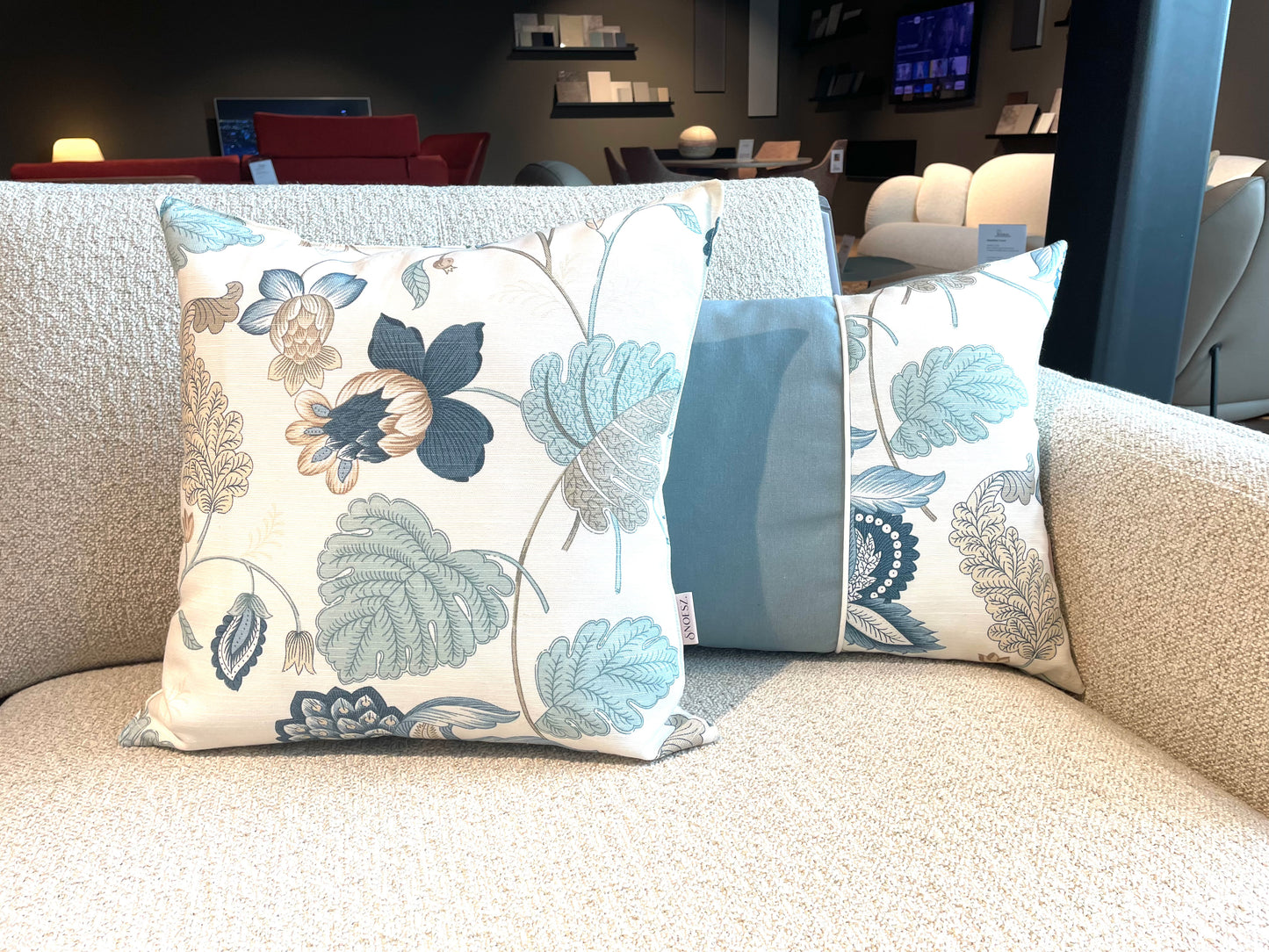 Blauw/ Bloesems
