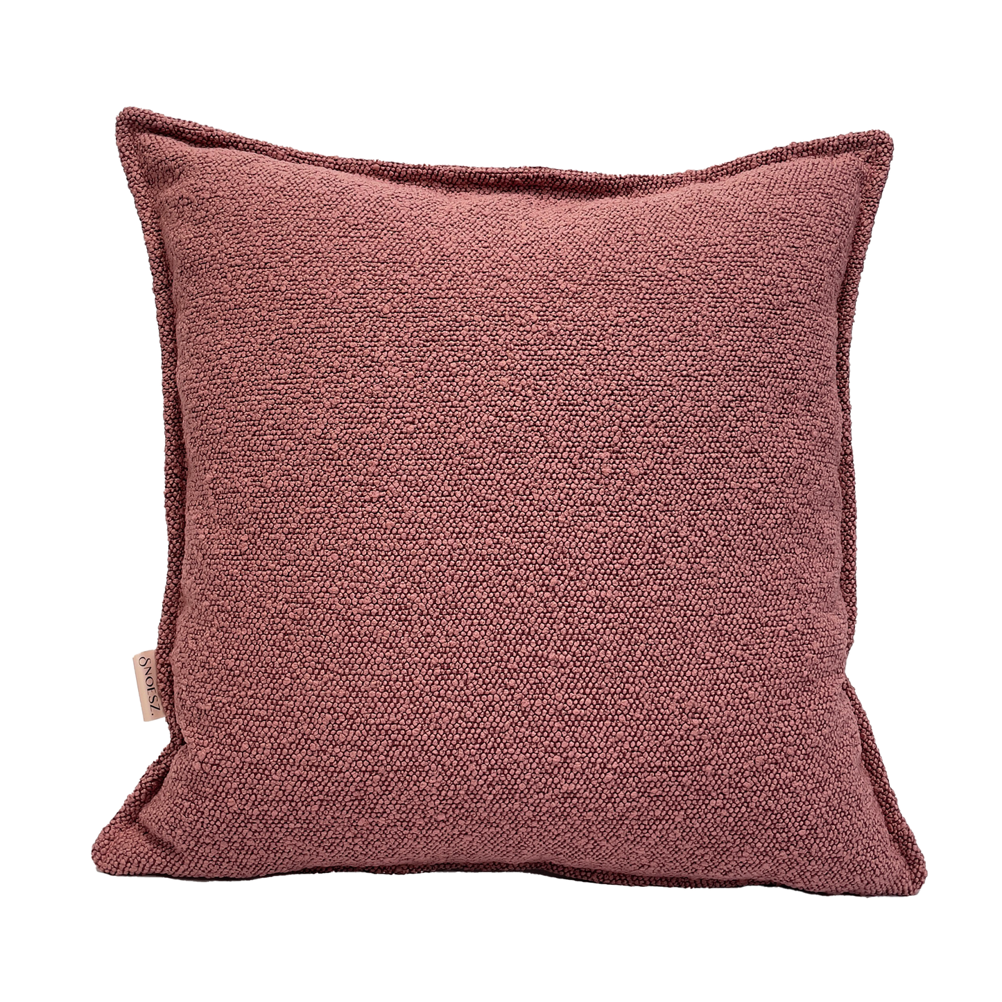 Oud roze bouclé