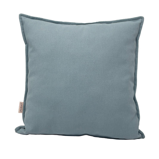 Blauw effen