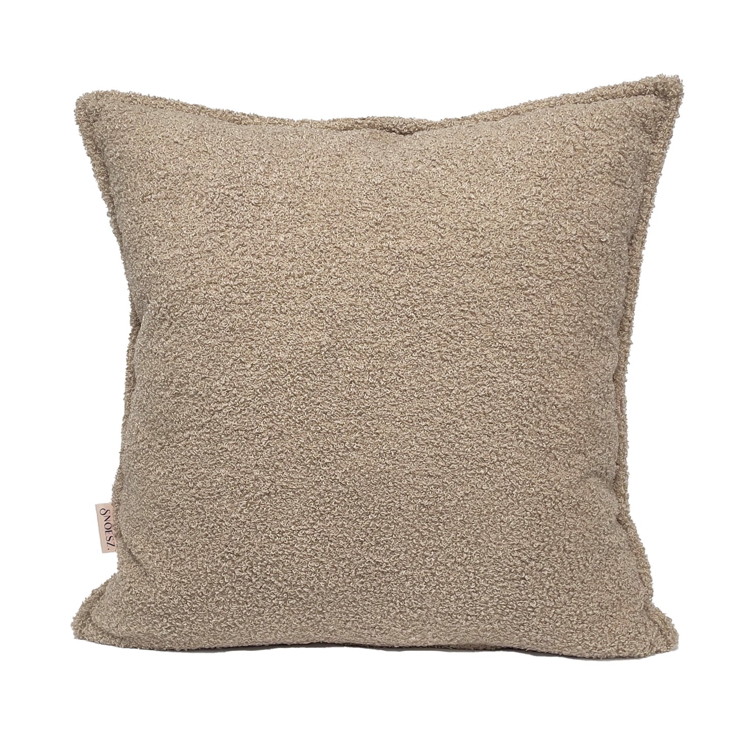Bouclé zand donker 1